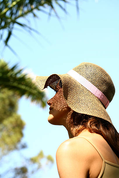 istock woman with a straw hat 586171736