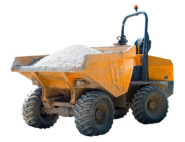istock Dumper Truck Scratched and Dented 586171886