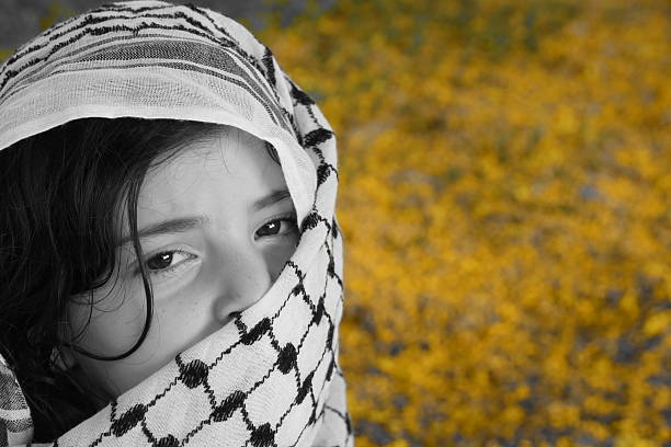 sad Arab girl