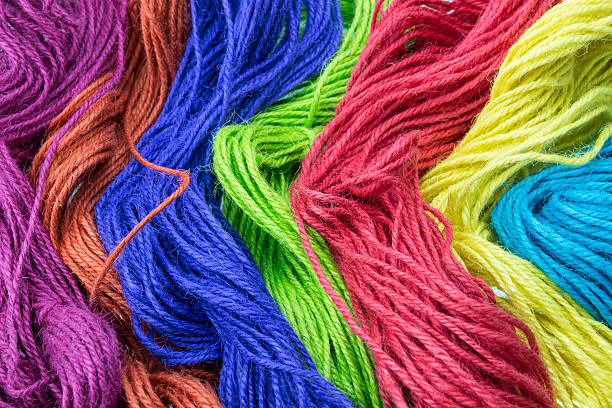 istock Colorful ramie ropes 586179850