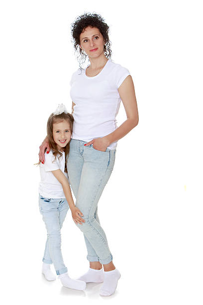 istock Beautiful mom and daughter 586182692
