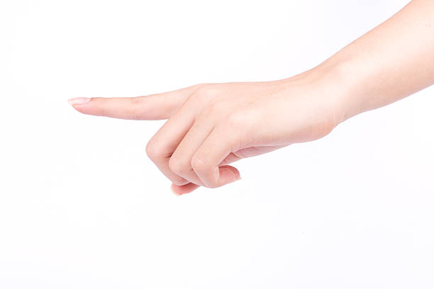 istock finger hand symbols isolated the concept touch screen digital idea 586182980