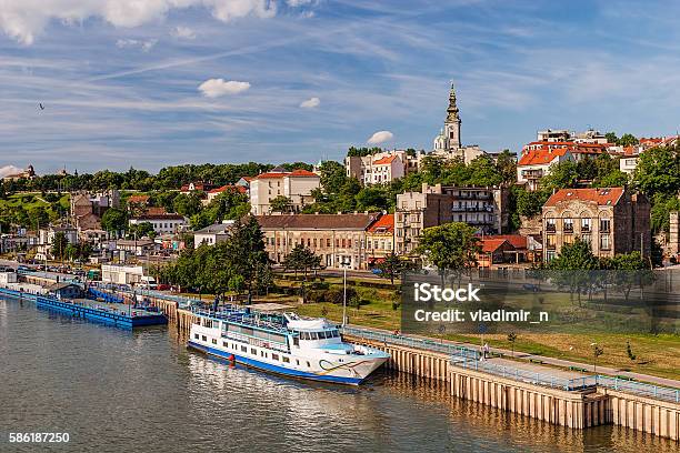 Panorama View On Belgrade Old Part Of Town Stock Photo - Download Image Now - Belgrade - Serbia, Serbia, Ancient