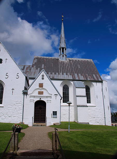 istock Kliplev Kirke pilgrimage church 586190444