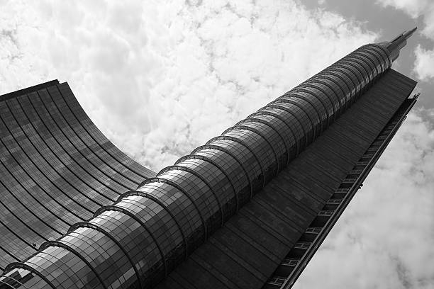 Milan, Italy - July 23, 2016: Unicredit tower. new palace in Milan