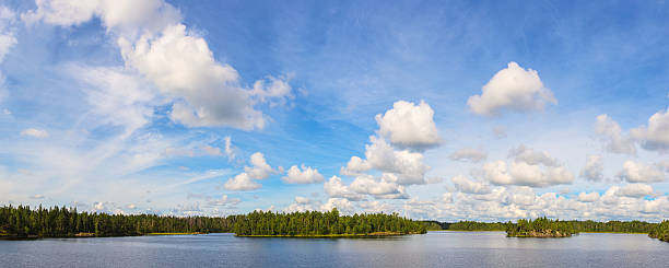 istock panorama of summer lake 586191844