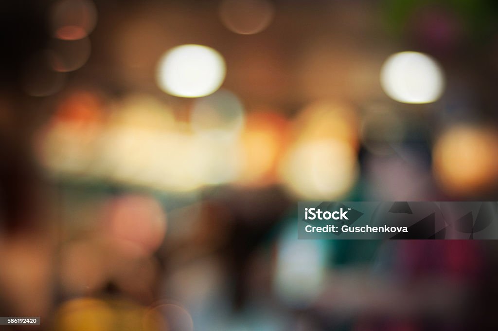 Art bokeh background. Soft defocused lights Abstract Stock Photo