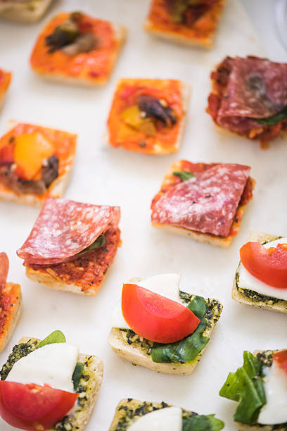 istock selection of antipasti tapas served with wine 586199586