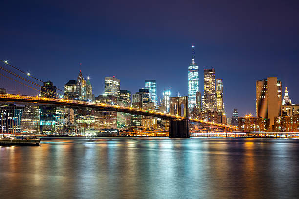 istock New York City -  Manhattan Skyline with skyscrapers 586201722