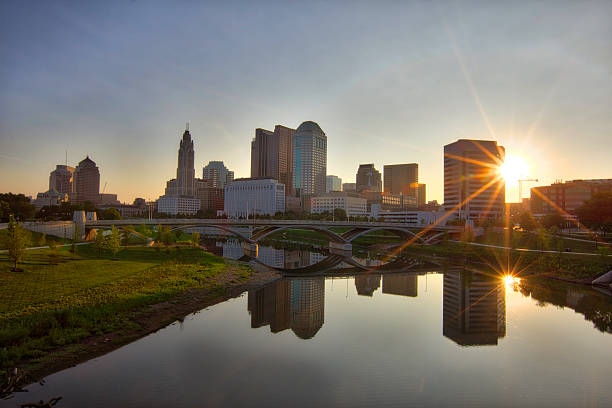 istock Sunrise in Columbus, Ohio 586202634