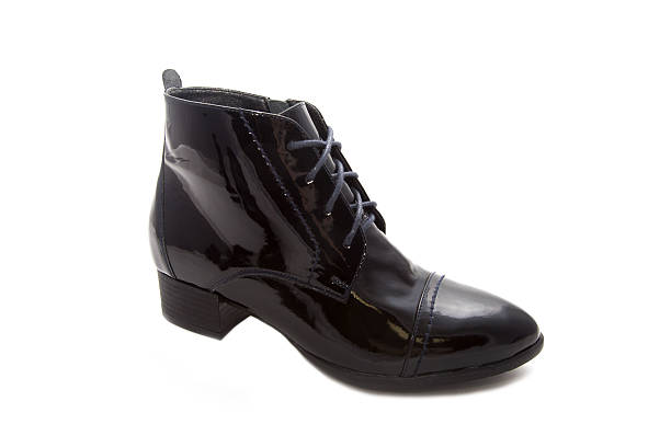 istock Black shoes woman 586205330
