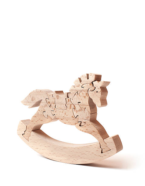 istock Wooden horse 586206076