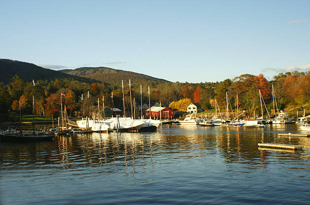 istock Camder Schooners in Autumn 586206218