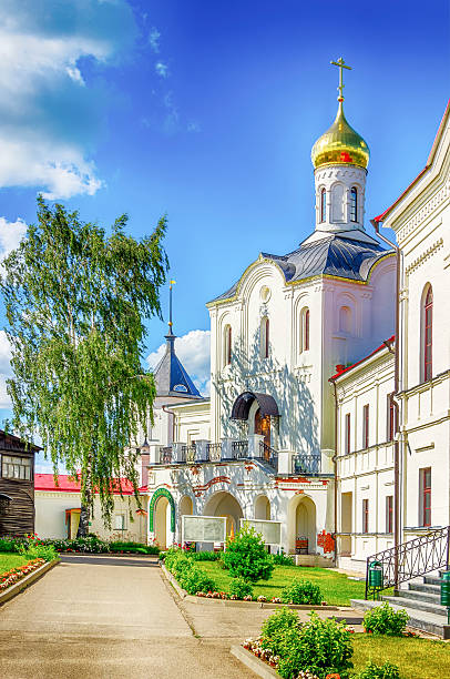 istock Holy Trinity Monastery Varnickiy Rostov Russia 586208928