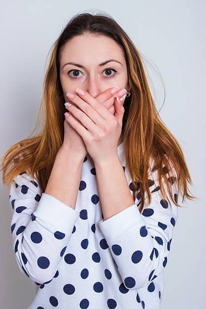 istock younger than the girl shows emotions 586210648