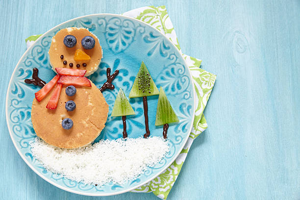 Christmas morning breakfast pancakes