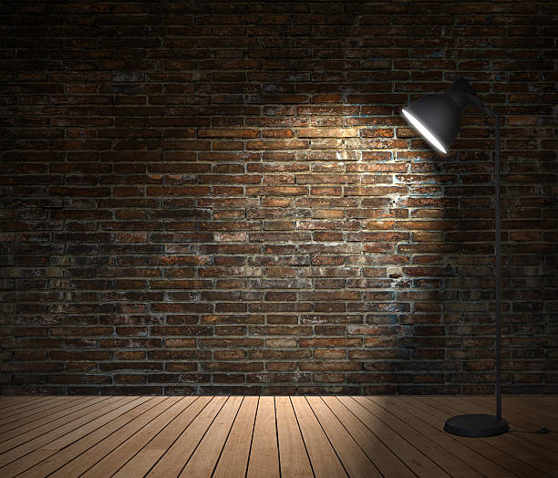 istock Decorative lamp in domestic room 586352134