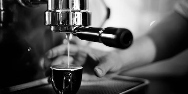 istock Barista Coffee Brewing Grind Professional Concept 586353260