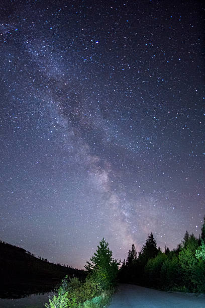istock The Milky Way above a dirt road 586353902