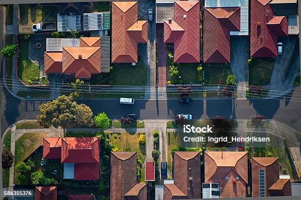 Melbourne Vororte 2 Stockfoto und mehr Bilder von Vorort-Wohnsiedlung - Vorort-Wohnsiedlung, Luftaufnahme, Melbourne