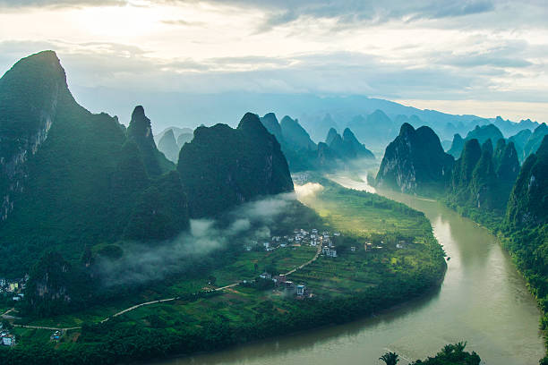 istock China Guilin Messire mountain scenery 586365120