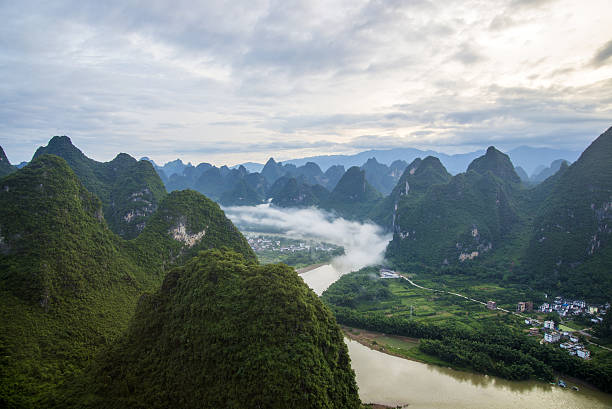 istock China Guilin Messire mountain scenery 586366504