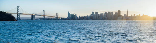 istock Bay Bridge and skyline of San Francisco 586369624