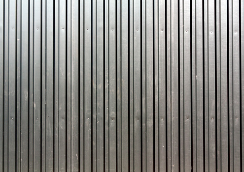 Abstract color metal plate fence texture. Background and texture for design.