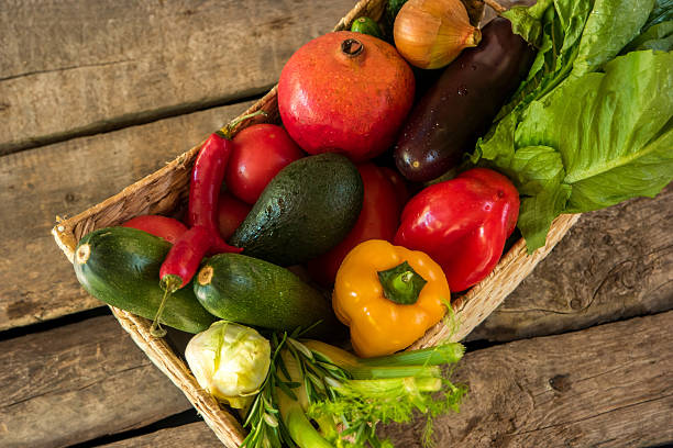 istock Chili peppers and pomegranate. 586373810