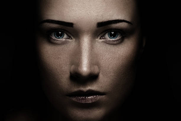 istock Closeup beautiful woman 586374990