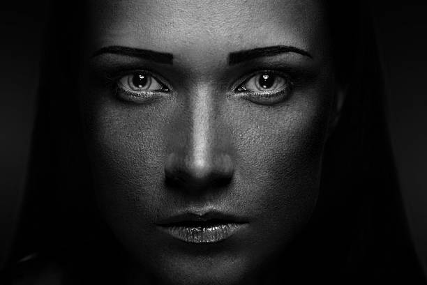 istock Closeup beautiful woman 586375048