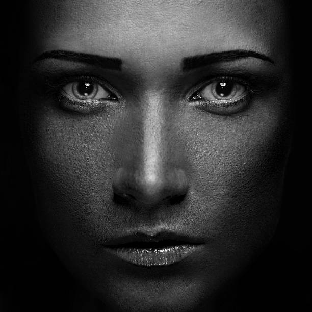 istock Closeup beautiful woman 586375084