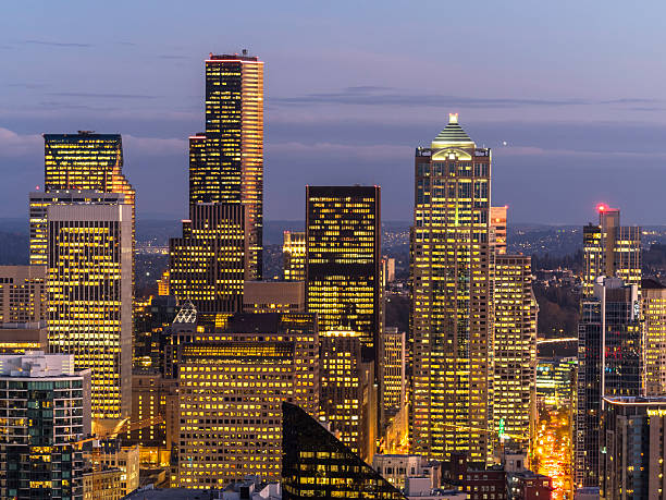 istock aerial view of Seattle downtown 586375200