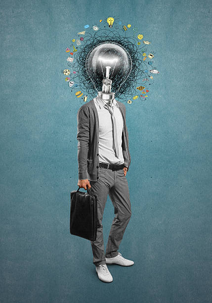 istock lamp head man have got an idea 586376866