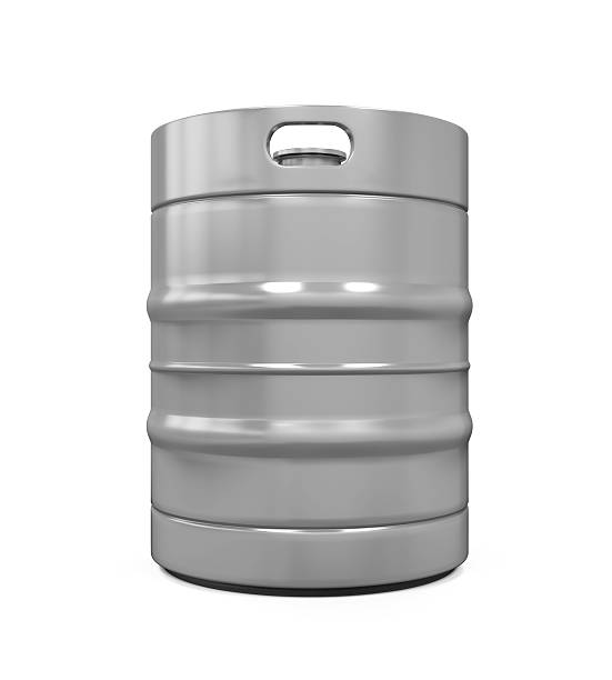 istock Metal Beer Keg 586379130