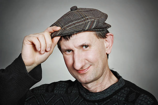 istock Portrait of a real funny man 586384200