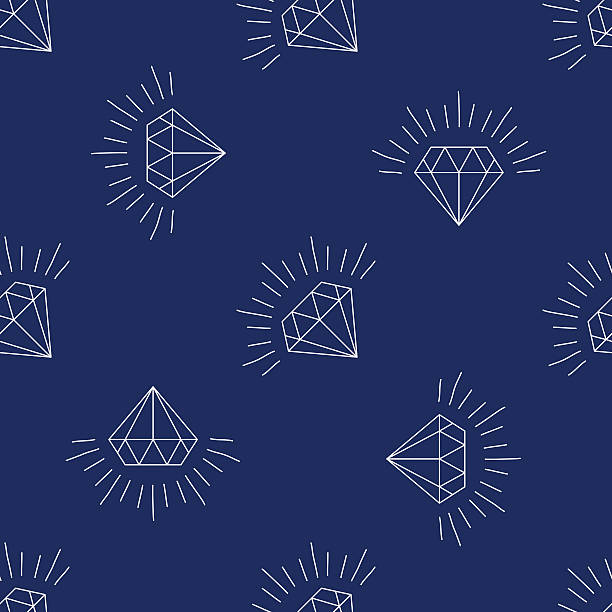 istock Large number of versions of a diamond 586385820