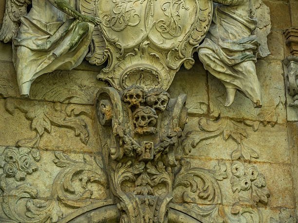istock skull and bones ornaments on an old cemetery 586386654