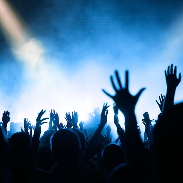 istock Popular music concert 586392414