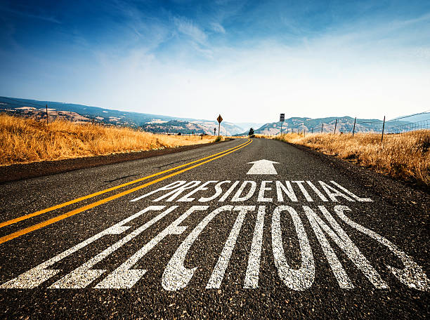 istock on the way to the election day 586392994
