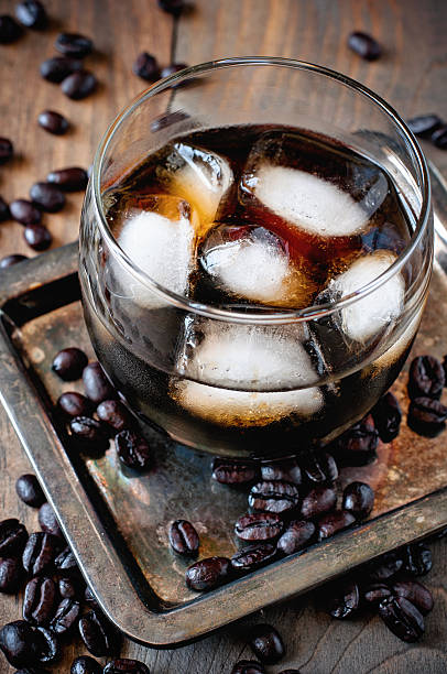 istock liqueur in glasses with coffee beans 586696782