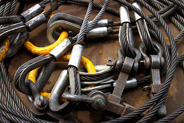 istock The image of Wire rope. 586701142