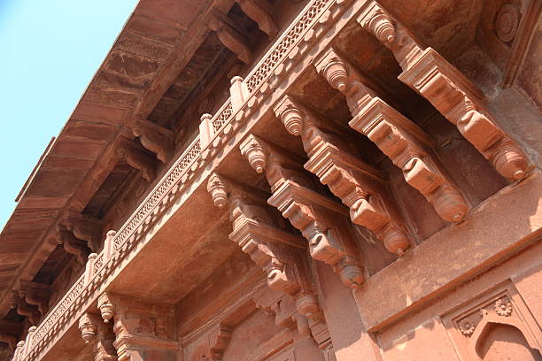 istock Fatehpur Sikri palace, Agra, India 586702746