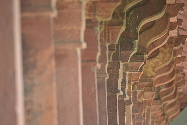 istock Fatehpur Sikri palace, Agra, India 586702814