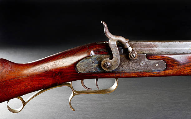istock Old Cap and Ball Rifle. 586704422
