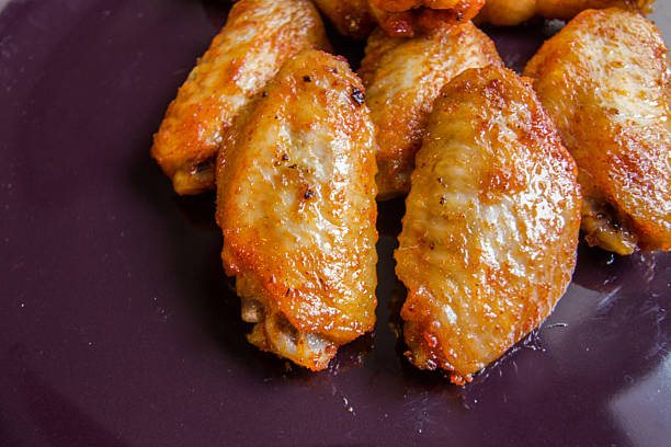 istock Buffalo chicken wings 586707114