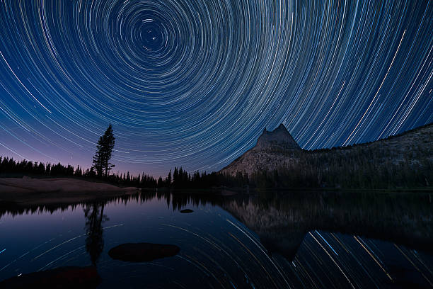 istock Star Trails Over Cathedral Lake, Yosemite 586708810