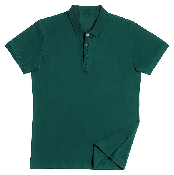 istock Polo shirt isolated on white background 586714954