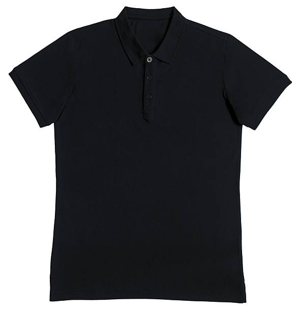 istock Black T-shirt polo 586715272