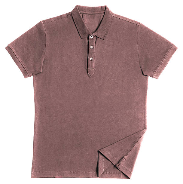 istock Polo shirt isolated on white background 586716248